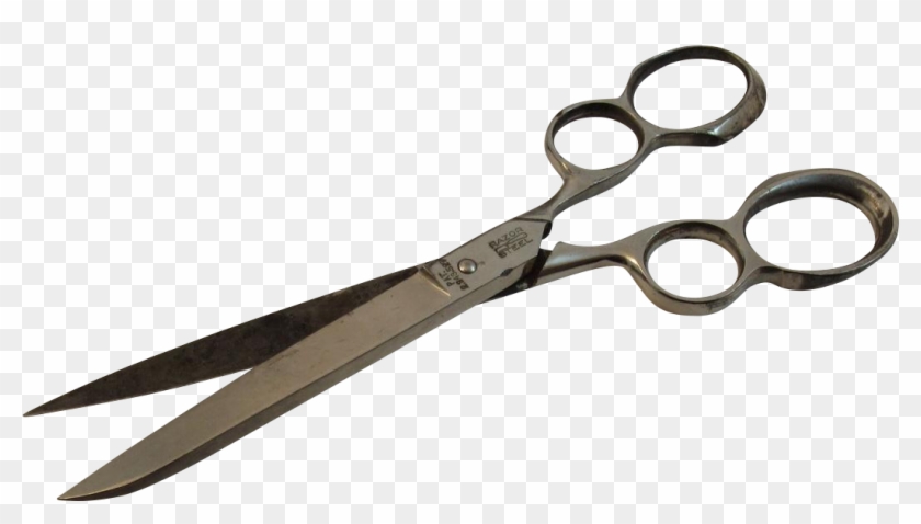 Урожай Boker V 88 Barber Ножницы - Scissors Clipart