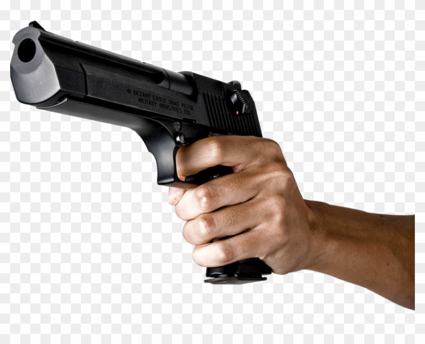 Gun In Hand - Gun In Hand Png Clipart #2300974