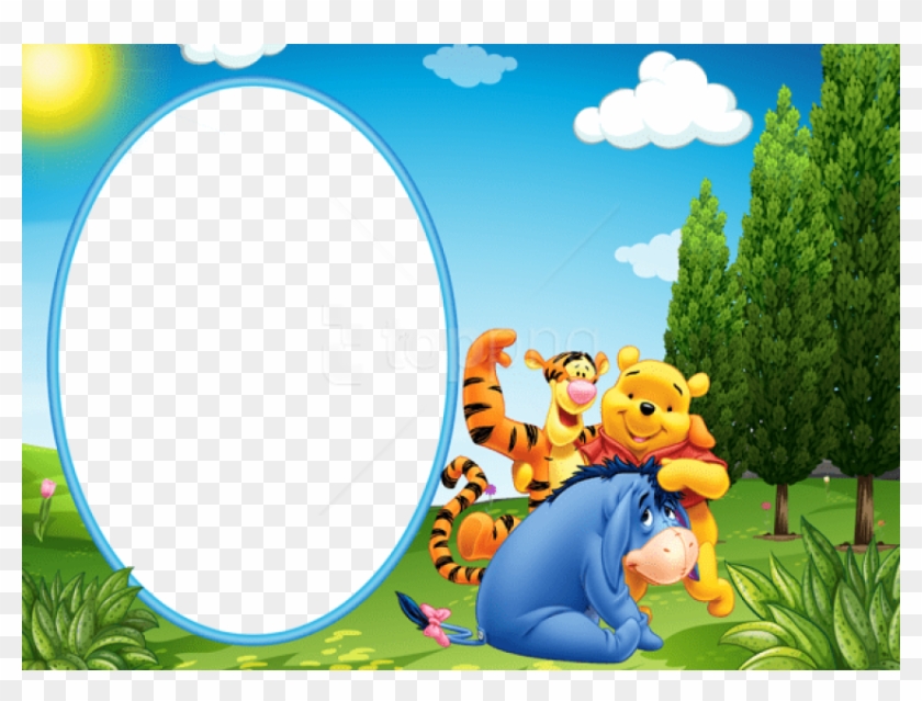 Free Png Best Stock Photos Winnie The Pooh Eeyore And - Winnie The Pooh Transparent Frame Clipart #2301706
