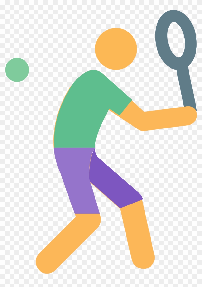 Tennis Player Icon - Tennis Player Icon Png Clipart