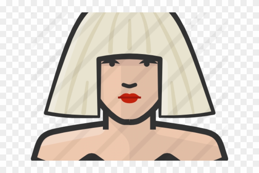 Lady Gaga Clipart Png - Lady Gaga Drawing Easy Transparent Png #2302254