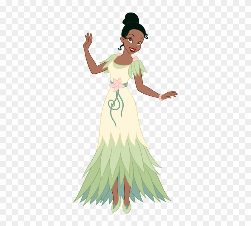 Princess And The Frog Movie Tiana Beaded Bookmark Clipart