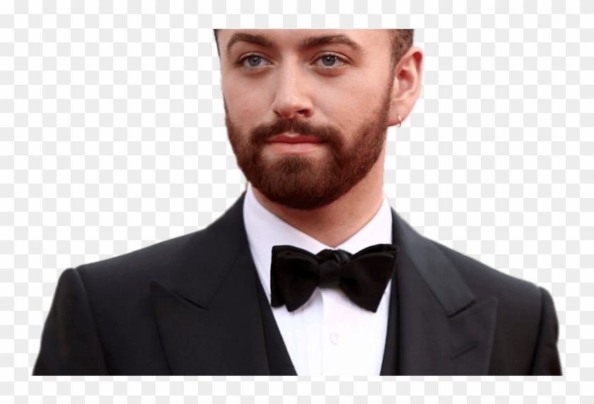 Sam Smith Wearing Tuxedo Transparent Png Stickpng - Sam Smith Beard Clipart