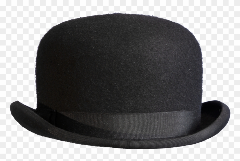 Black Bowler Hat - Fedora Clipart