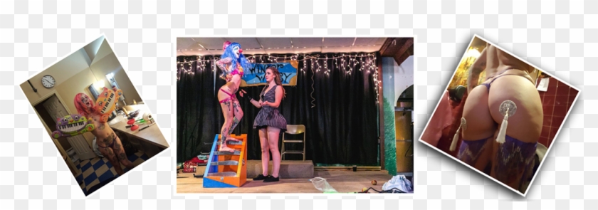 Philly's Clown Babes, Thunder Snow Cone - Stage Clipart