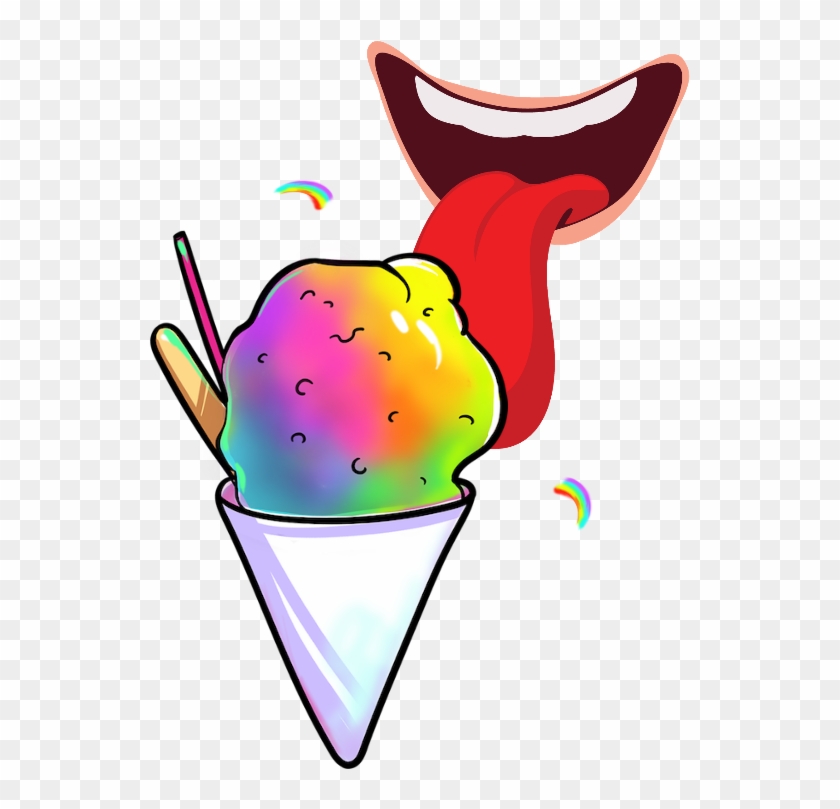 #summer #snowcone #lick #icecream Clipart #2302960