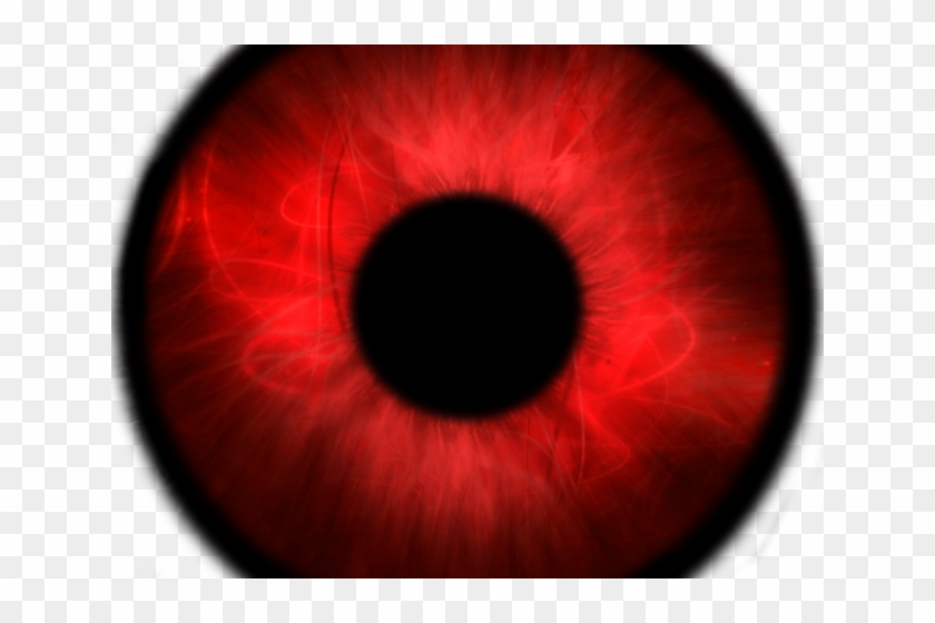 Creepy Clipart Bloodshot Eye - Circle - Png Download