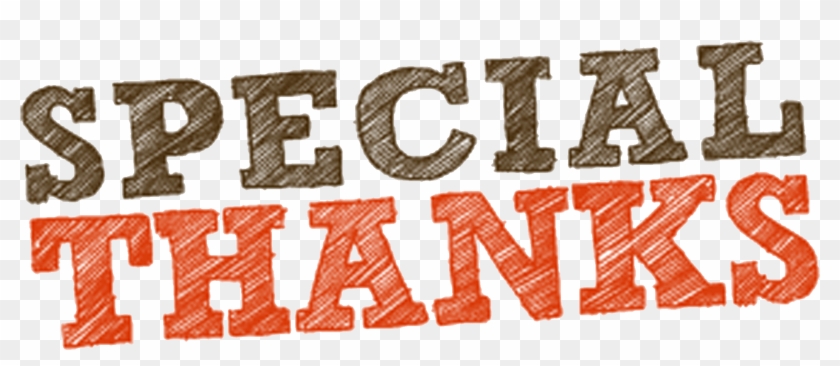 Special Thank You Png Clipart #2303669