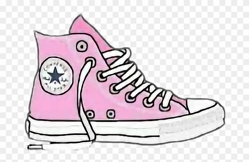 Picture Black And White Library Converse Clipart Cool - Png Converse Transparent Png