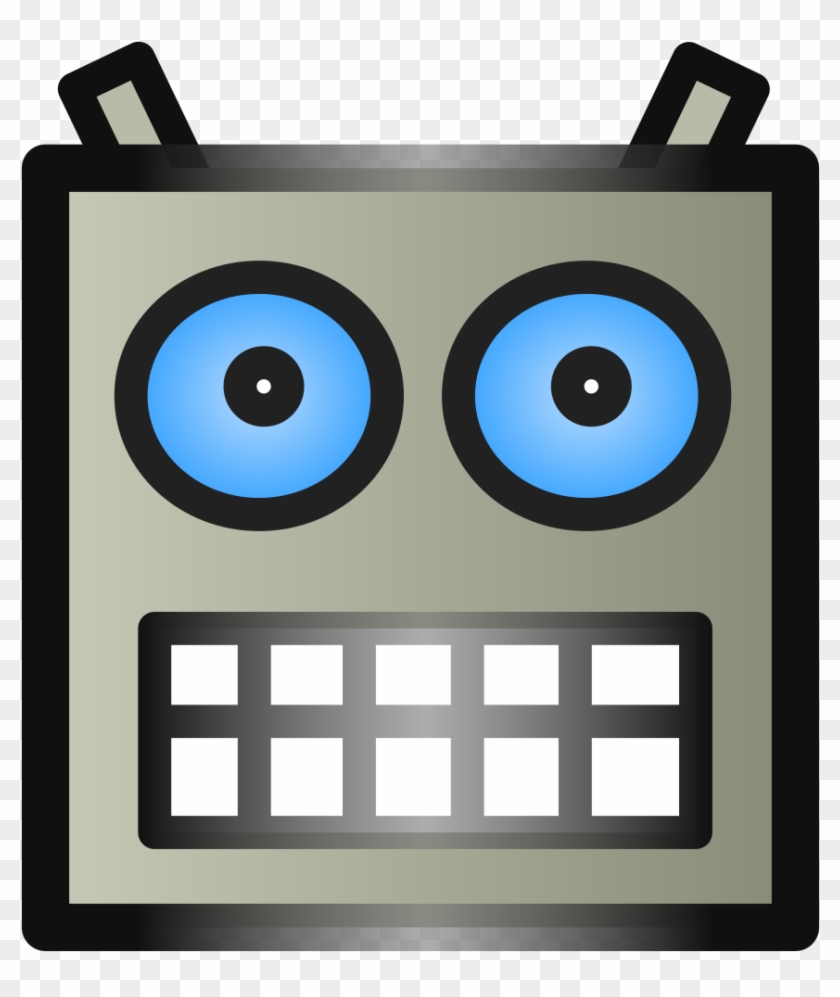 Robot Icon Blueeye - Portable Network Graphics Clipart #2303996