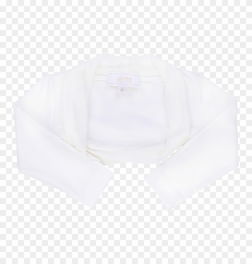 Shrug In White Jersey - Long-sleeved T-shirt Clipart #2304214