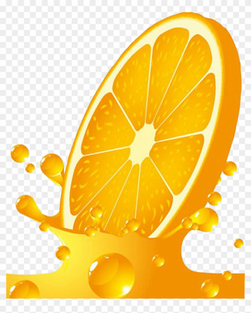 Orange Juice Png Images - Orange Fruit Background Power Point Clipart