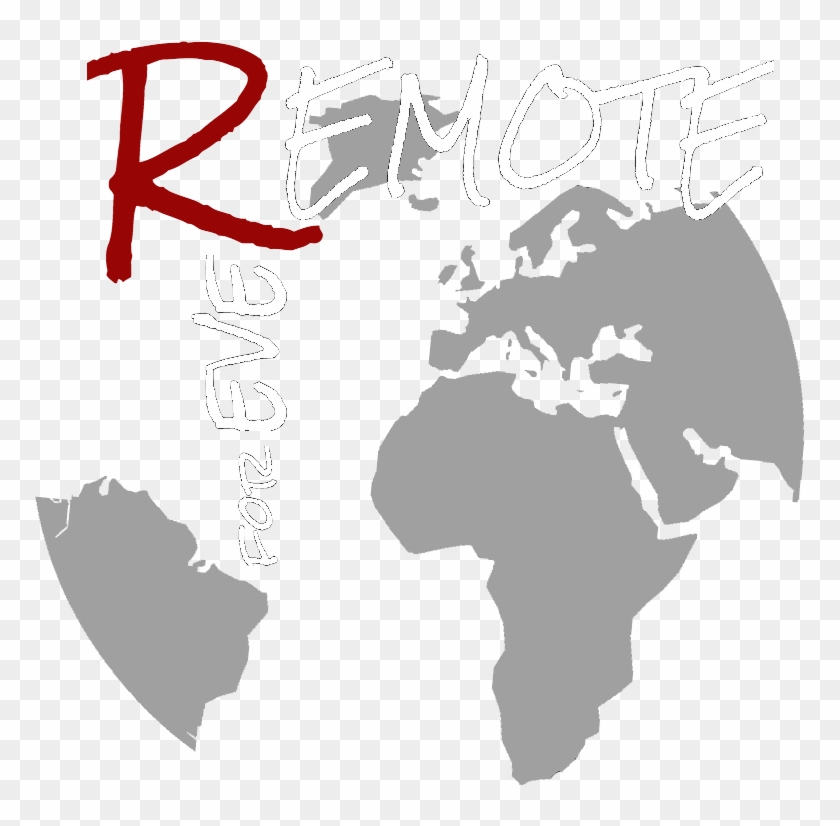 Remote Forever - Blank World Map For Paint Clipart #2304729
