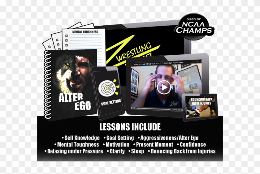 Lessons Wrestling Mindset - Flyer Clipart #2304882