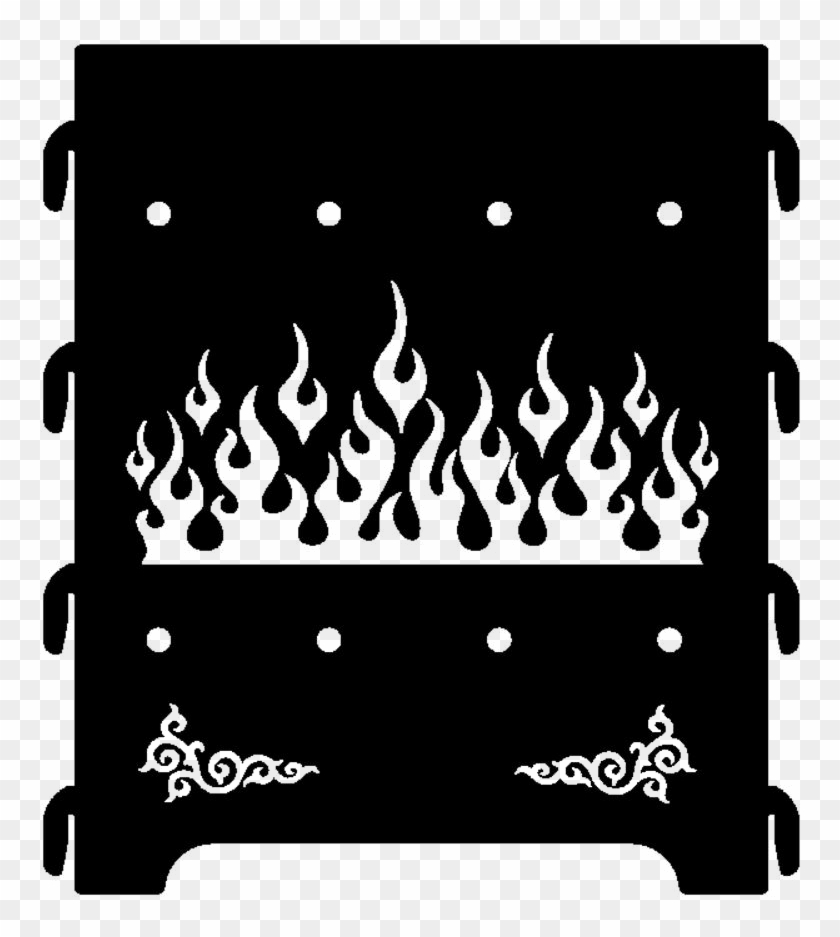 Svg Royalty Free Flat Pack Fire Pit Rrm, Fire Pit Clipart Free