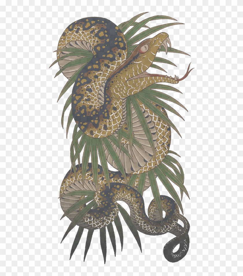 C Am Rikiya Tatoo Di - Yakuza Game Tattoo Snake Clipart