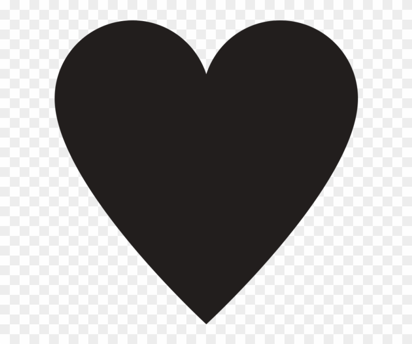 Heart Tattoos Png Transparent Images - Corazon Silueta En Negro Clipart #2305101