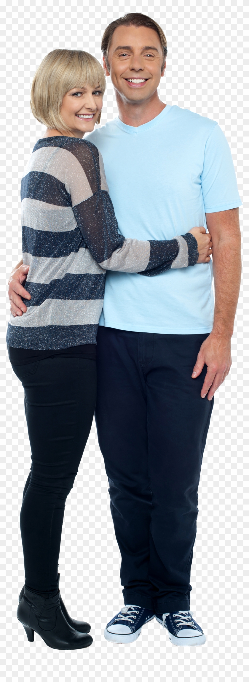 Husband Wife Royalty-free Png Image - Standing Clipart #2305201