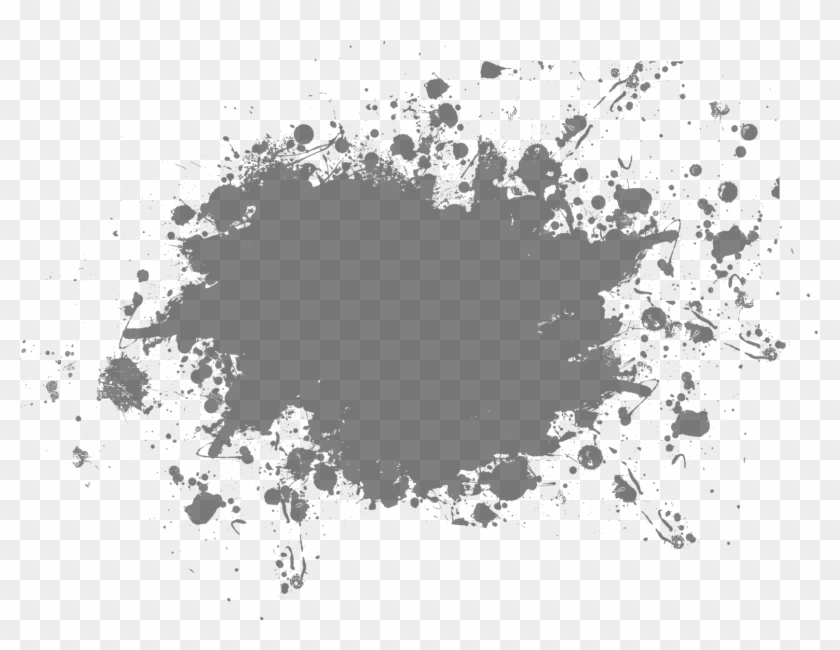Ink Splat 02 U4131 R Fr - Raven Ink Blot Clipart #2305478