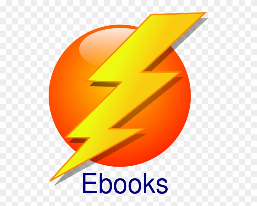 Ebooks Lightning Clip Art - Png Download