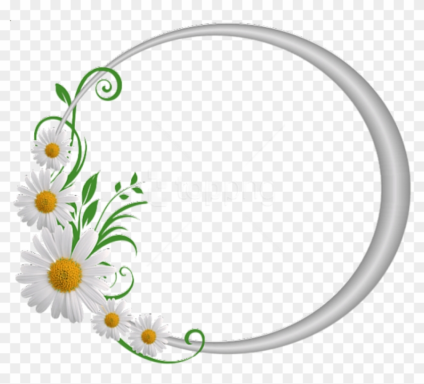 Free Png Best Stock Photos Silver Round Frame With - Circle Frames For Pictures Png Clipart #2306188