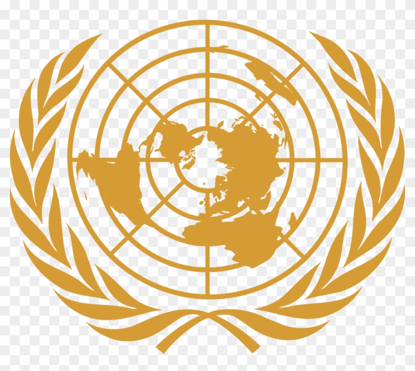 Un Logo Png - United Nations Coat Of Arms Clipart