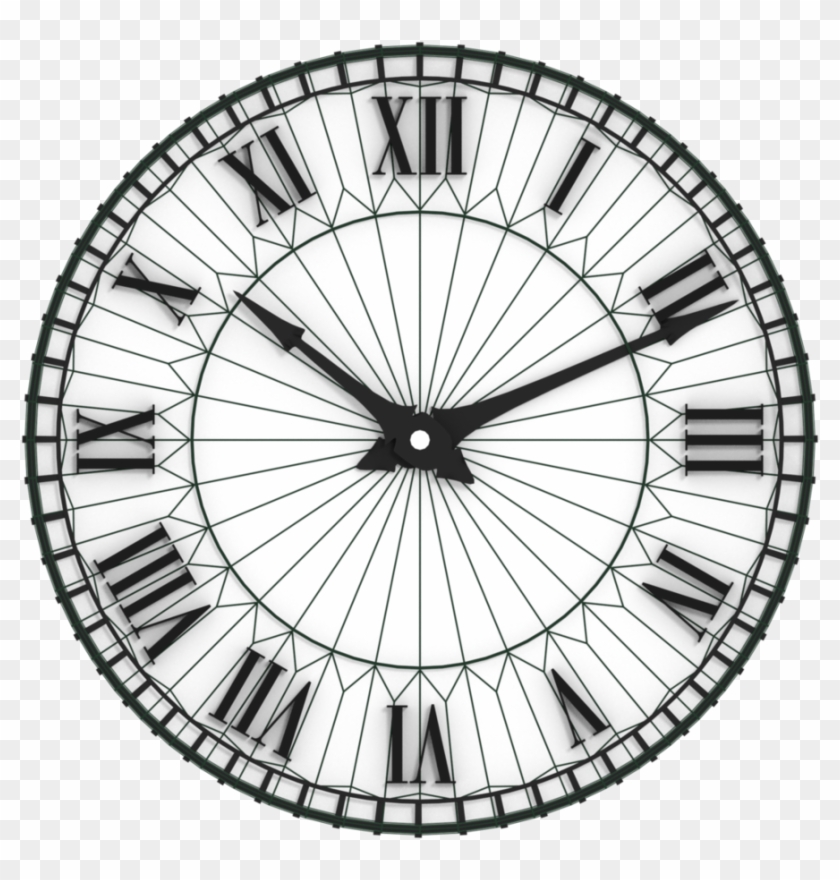 Clock Face Png - Old Clock Face Png Clipart #2306915