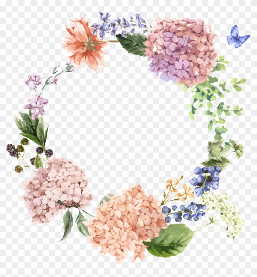 Hydrangea Png - Hydrangea Illustration Clipart #2307333