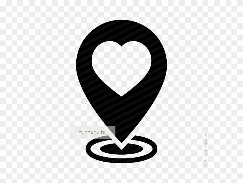 Liked Place Map Clipart #2307432