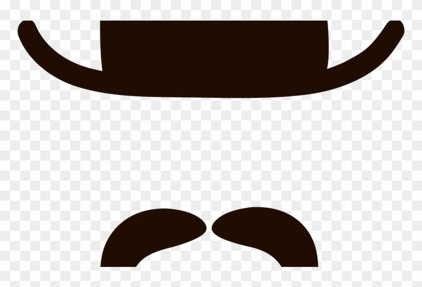 Mustache Clipart Design - Png Download