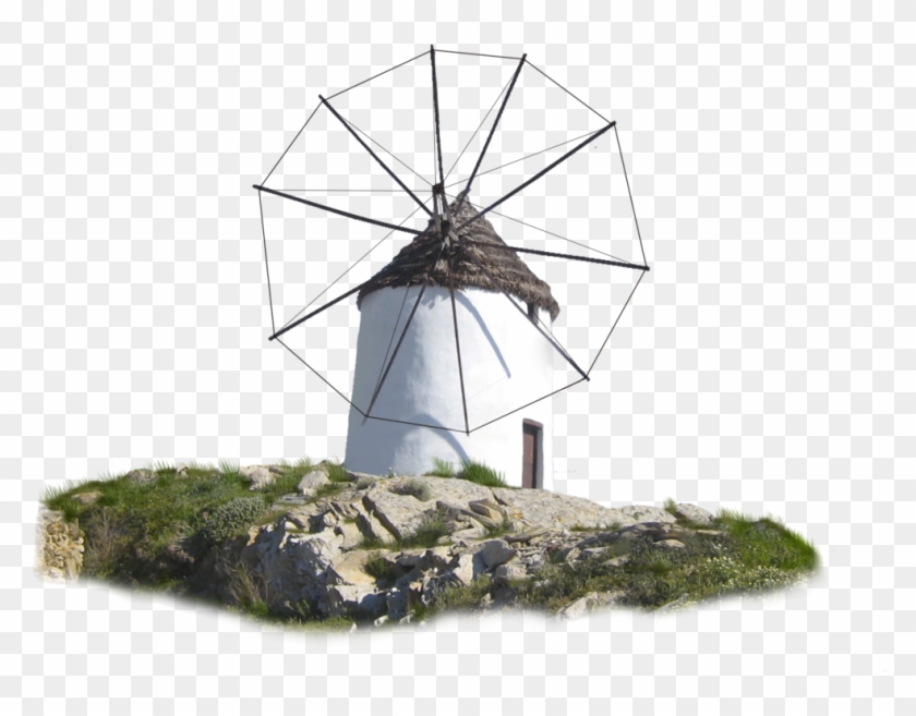 Windmill Png - Greek Windmill Clipart