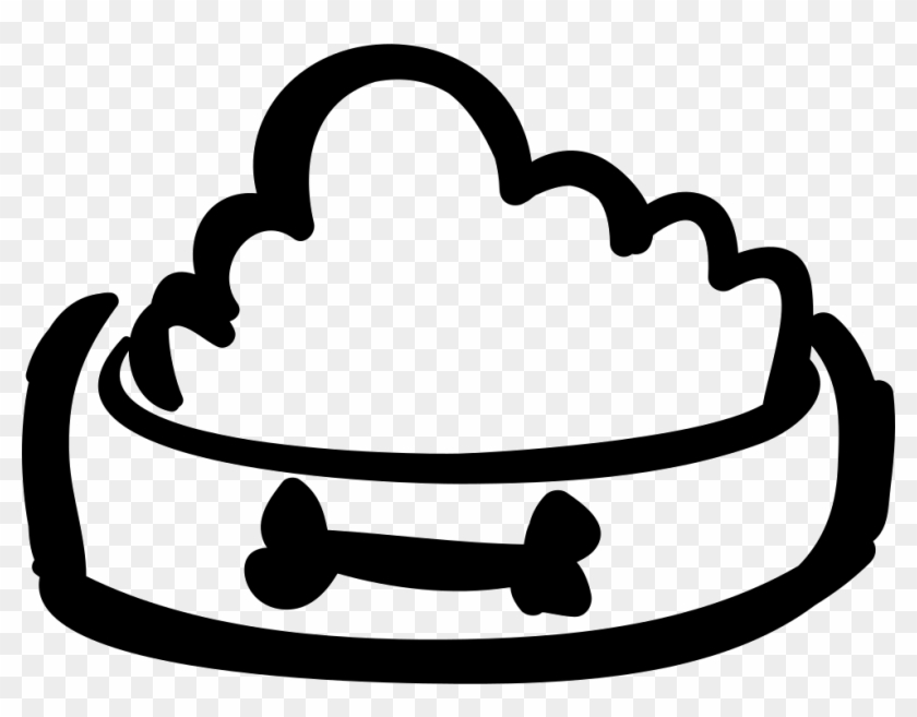 Pet Food Plate Hand Drawn Outline Comments - Plate Icon Hand Drawn Png Clipart