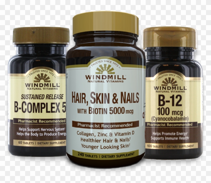 Windmill Natural Vitamins Bottles Clipart #2307986