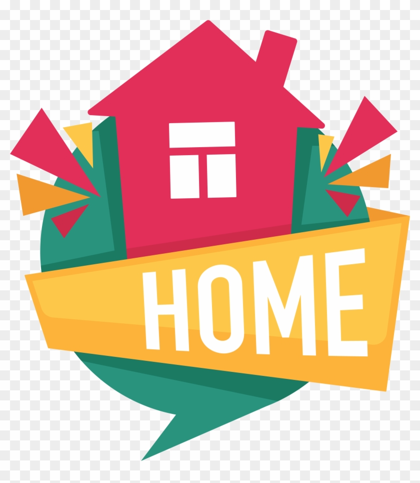 Real Estate House Logo - Cartoon House Logo Png Clipart #2308019
