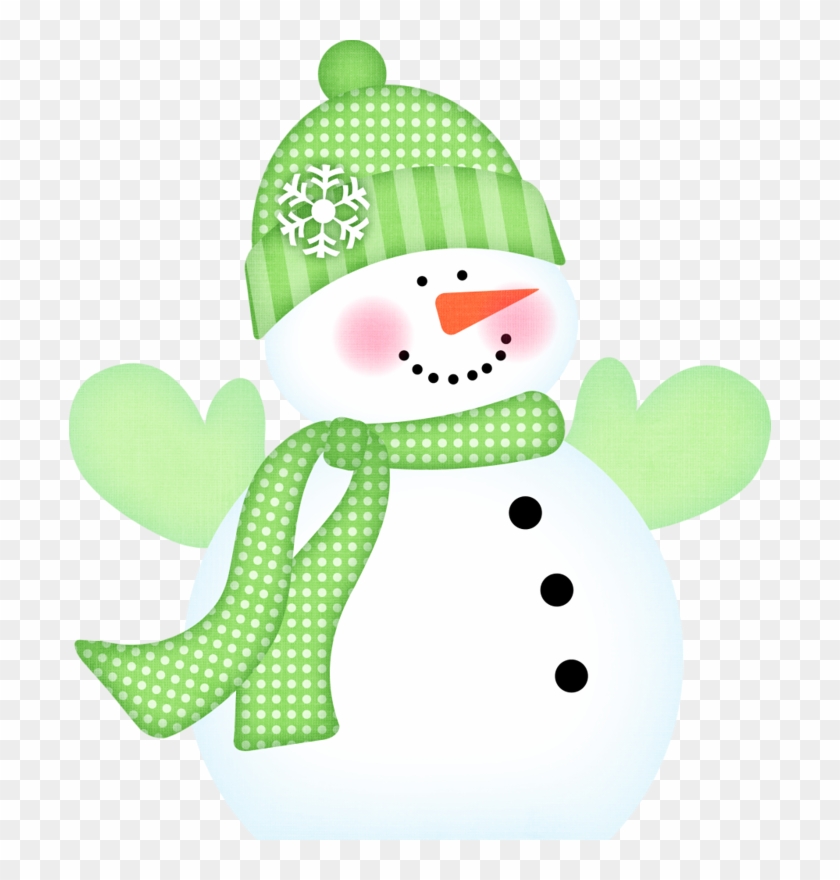 Snowman Winter Clipart , - Png Download