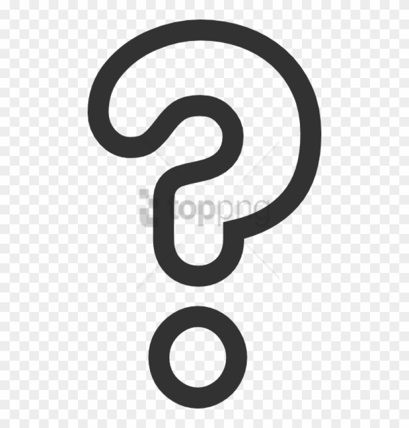 Free Png Question Mark Clipart Png Png Image With Transparent - Draw A Question Mark #2308297