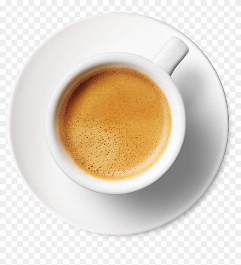 Download Soluções Em Coffee - White Coffee Cup Top View ...