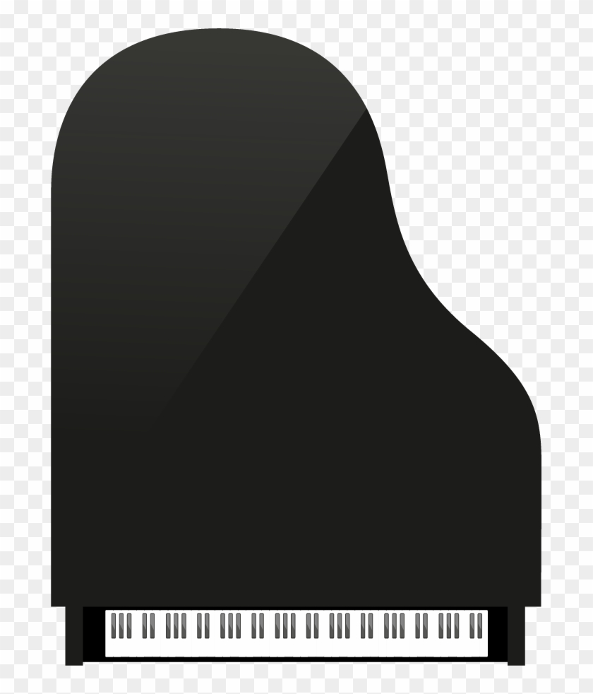 Png Free Images Only - Vector Grand Piano Png Clipart