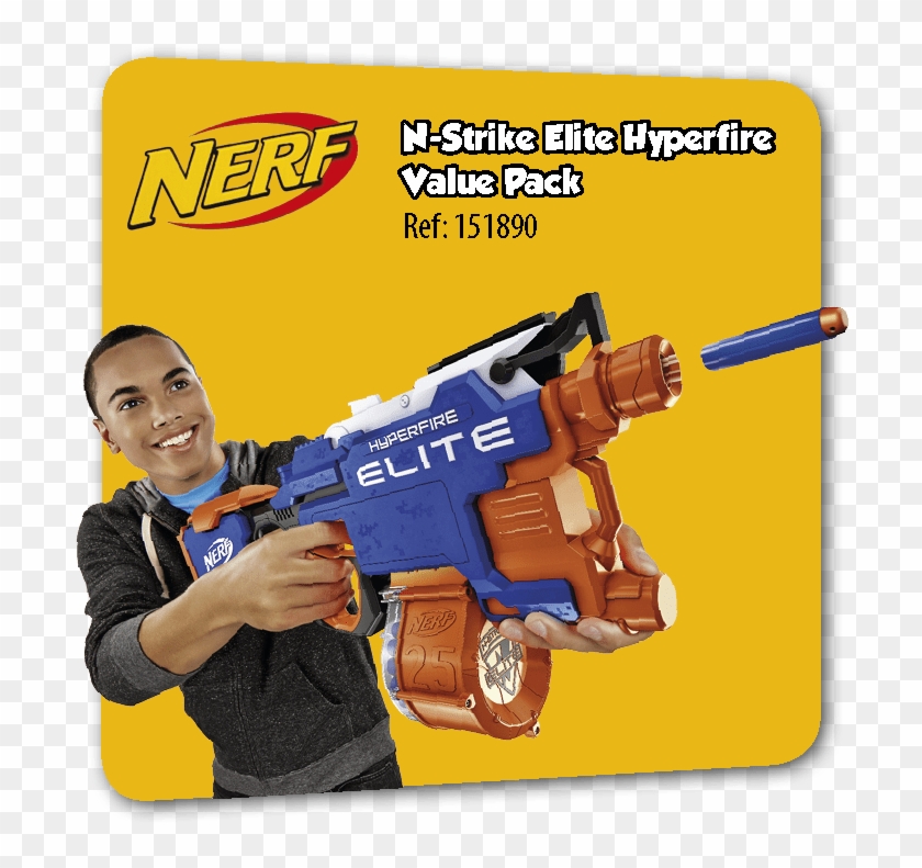 151890 Nerf N Stirke Elite Hyperfire Clipart