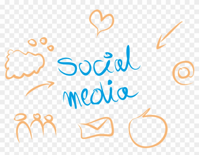 El Social Media Manager De Movistar Nos Da Una Serie - Palabra Social Media Png Clipart