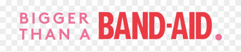 Bigger Than A Bandaid Logo@300x - Graphics Clipart #2309310