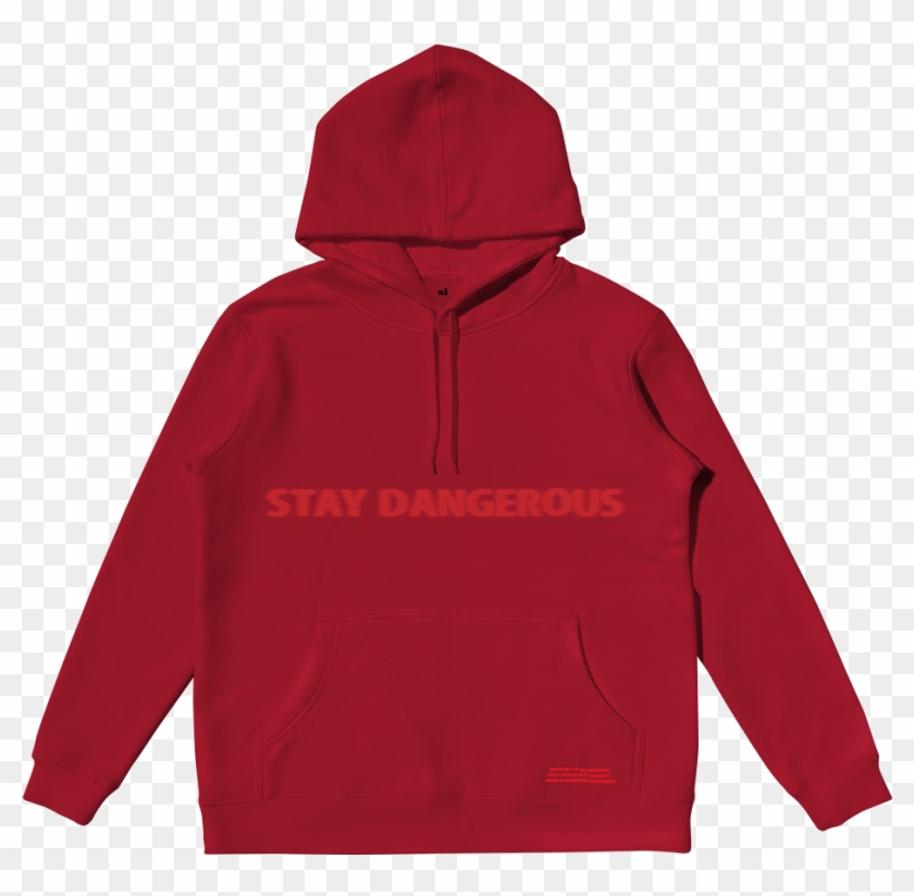 1000 X 1000 3 - Stay Dangerous Red Hoodie Clipart