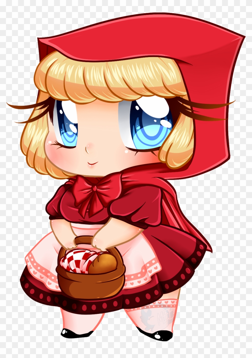 Little Red Riding Hood - Caperucita Roja De Dibujos Manga Clipart #2309568