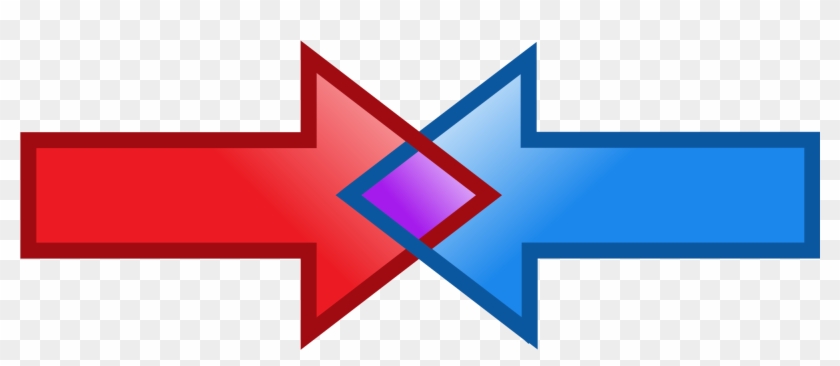 Filemerge Arrows - Merge Symbol Clipart