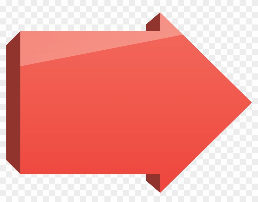 Red Arrow Right Png Transparent Clip Art Image - Illustration #2309666
