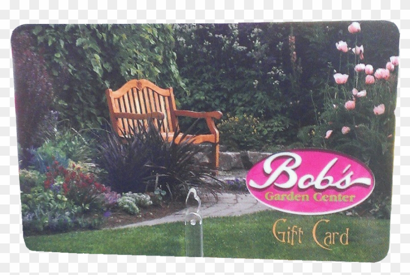 Bob's Garden Gift Cards - Bench Clipart
