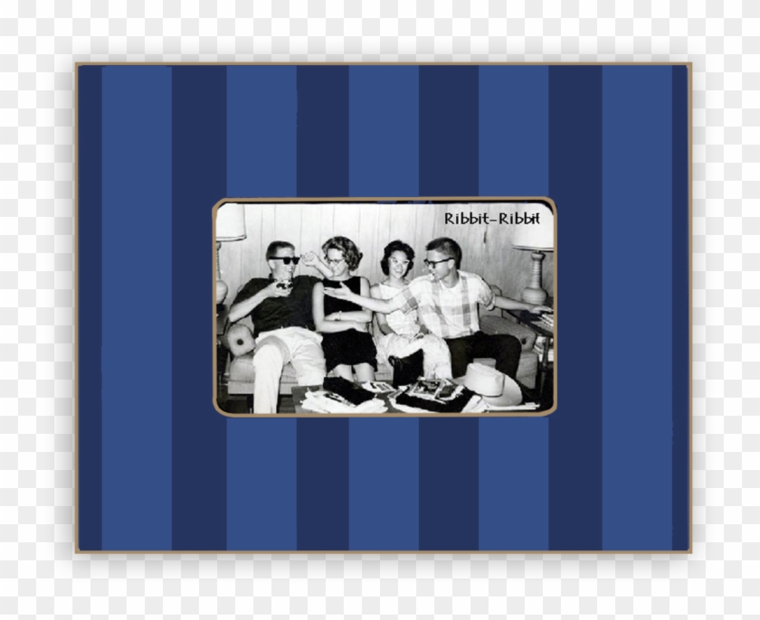 Simple Stripe -night - Picture Frame Clipart
