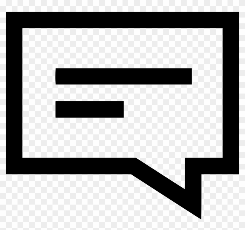 Speech Bubble Comments Clipart #2310224