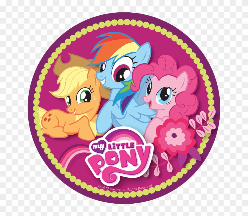 My Little Pony Png File - Little Pony Cupcake Topper Clipart #2310586