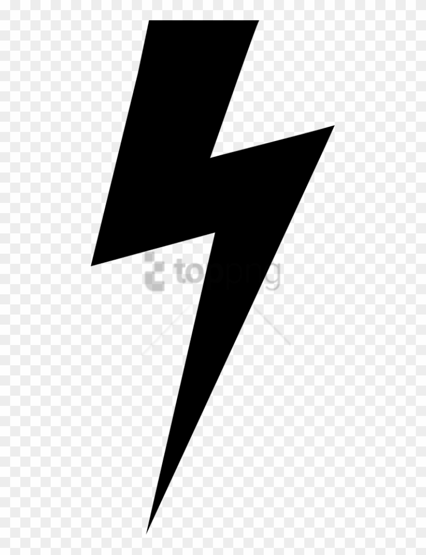 Free Png Lightning Bolt Black Png Image With Transparent - Lightning Bolt Png Black Clipart #2310786